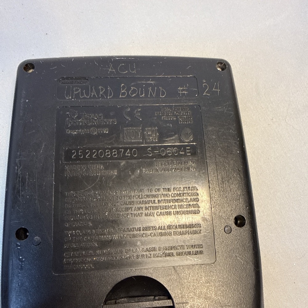 Texas Instruments TI-83 Handheld Graphing Calculator - Picture 9 of 10